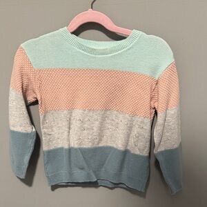 H&M Kids Pastel Colorblock Sweater